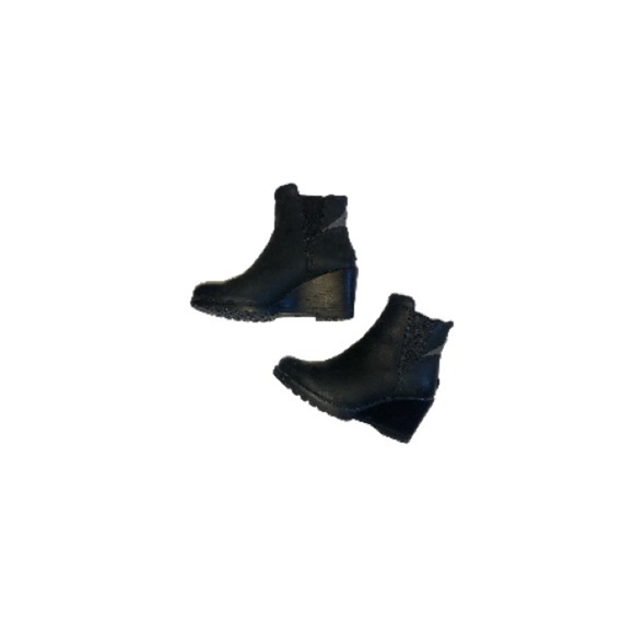 Sorel “Joan Uptown” Black Leather Chelsea Boots - Women’s Size 8 - Picture 7 of 8